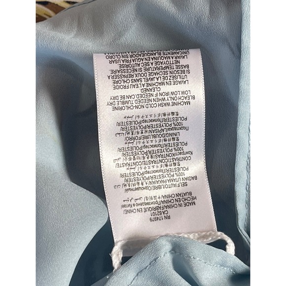 BCBGMaxAzria Light Blue Floral Midi Dress - Picture 7 of 14